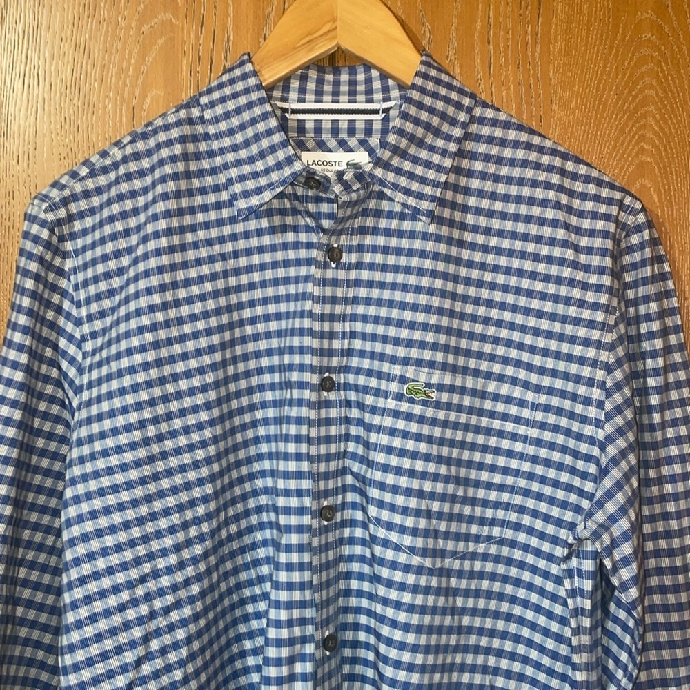 COPY - Lacoste - Regular Fit - Checkered Button Down